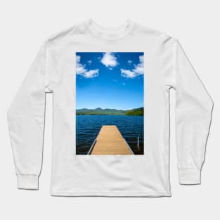 Boat Ramp on Chittenden Reservoir Long Sleeve T-Shirt